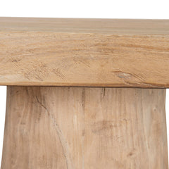 CDT8654-NA 1.83m Elm Console Table - Natural