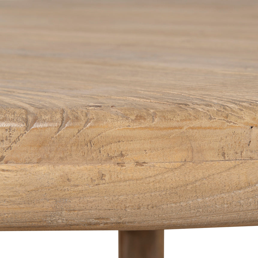 1.52m Elm Round Dining Table - Natural - View 7
