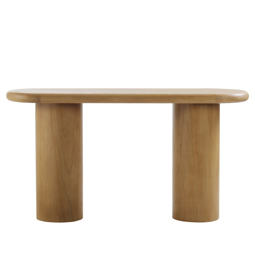 1.52m New Elm Console Table - Natural - View 2