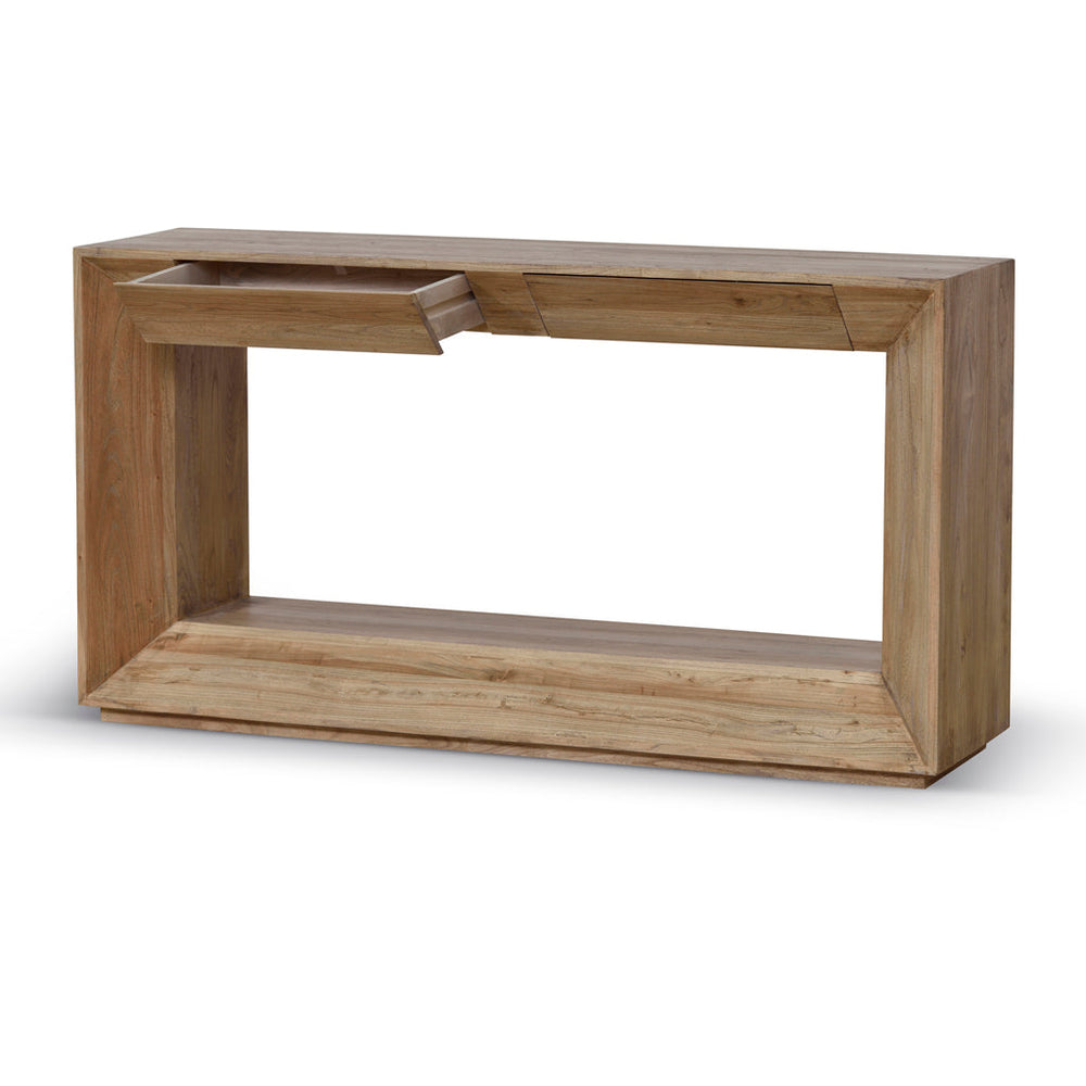 1.5m Console Table - Natural - View 4