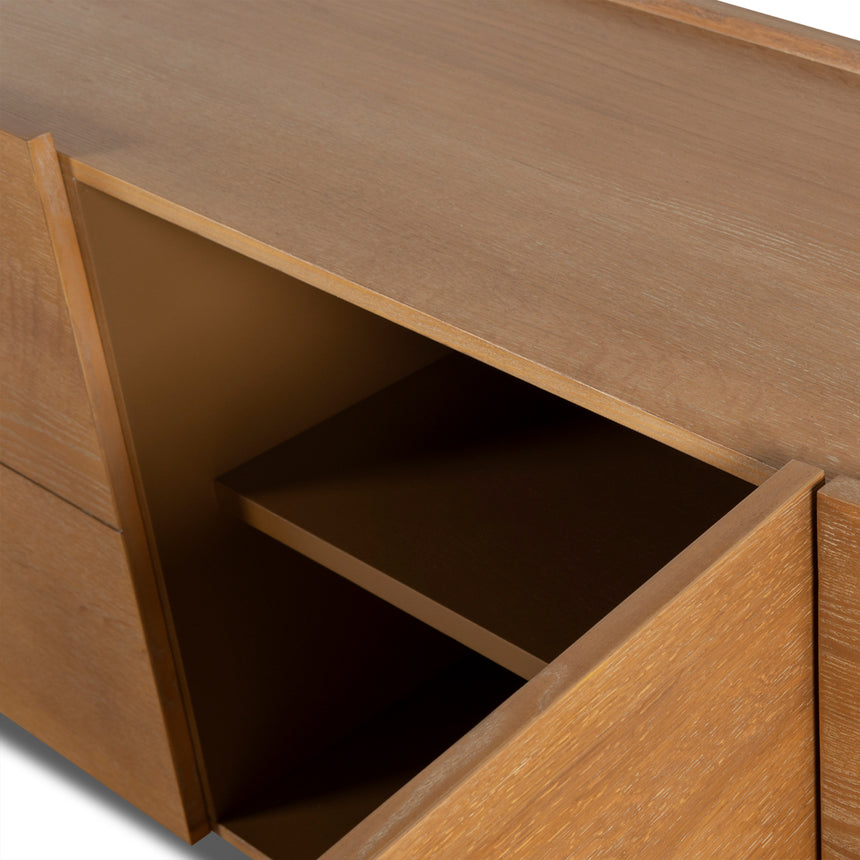 2.2m Buffet Unit - Dusty Oak - View 15