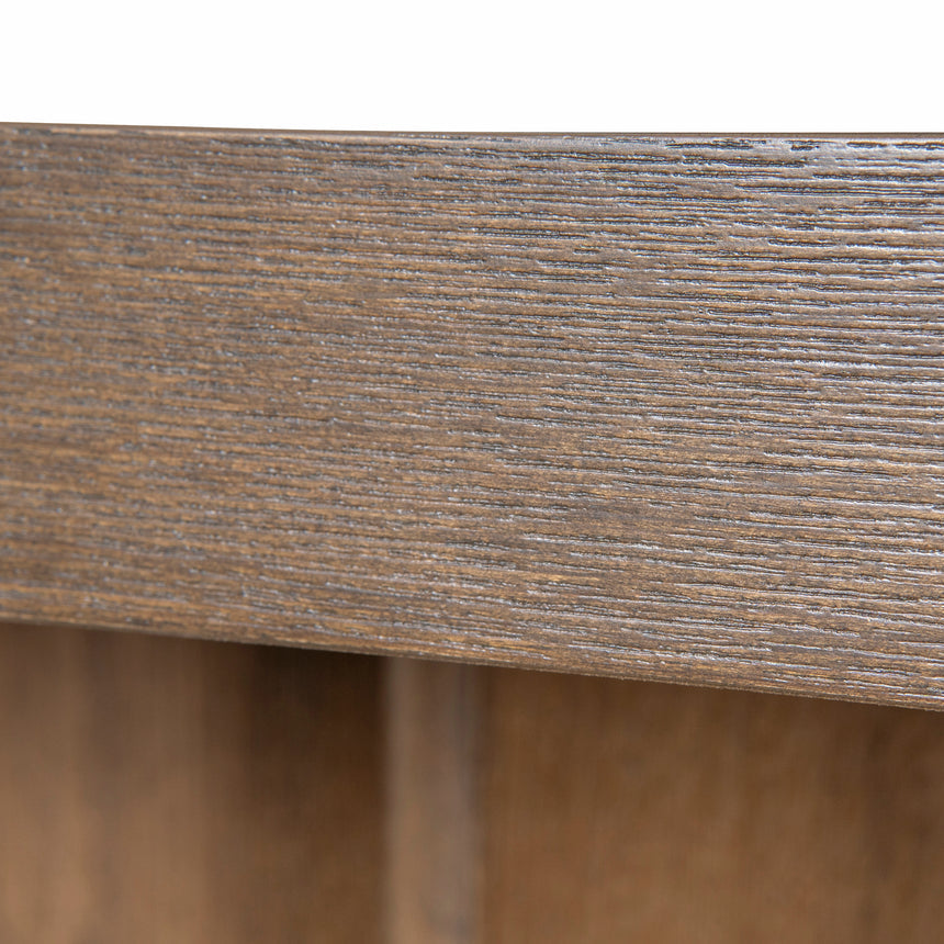 2.4m Pill Shape Dining Table - Caramel Oak - View 9