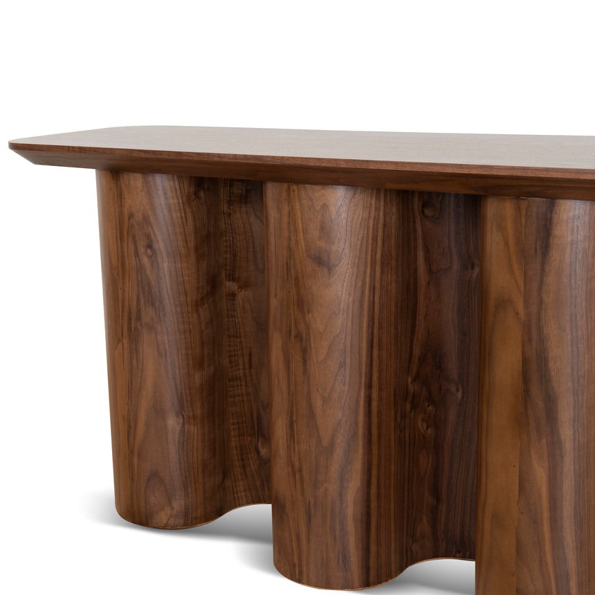 1.5m Console Table - Light Walnut - View 7