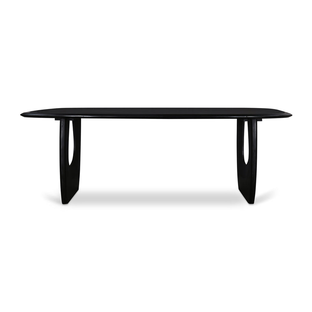 2.2m Dining Table - Full Black - View 4