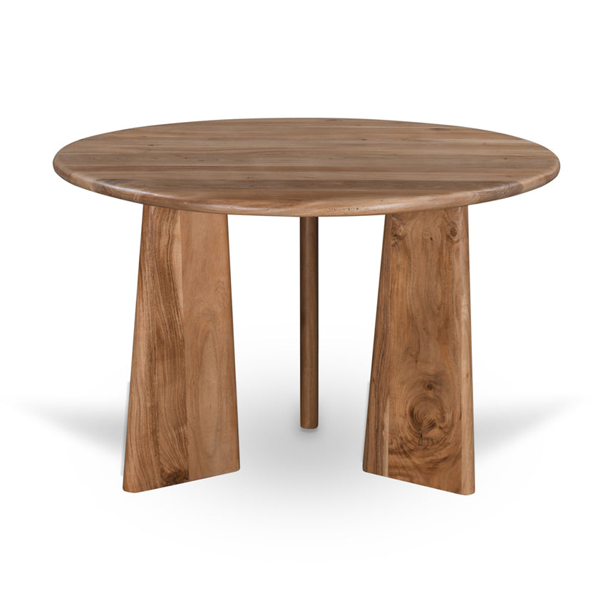 1.2m Round Dining Table - Natural - View 5
