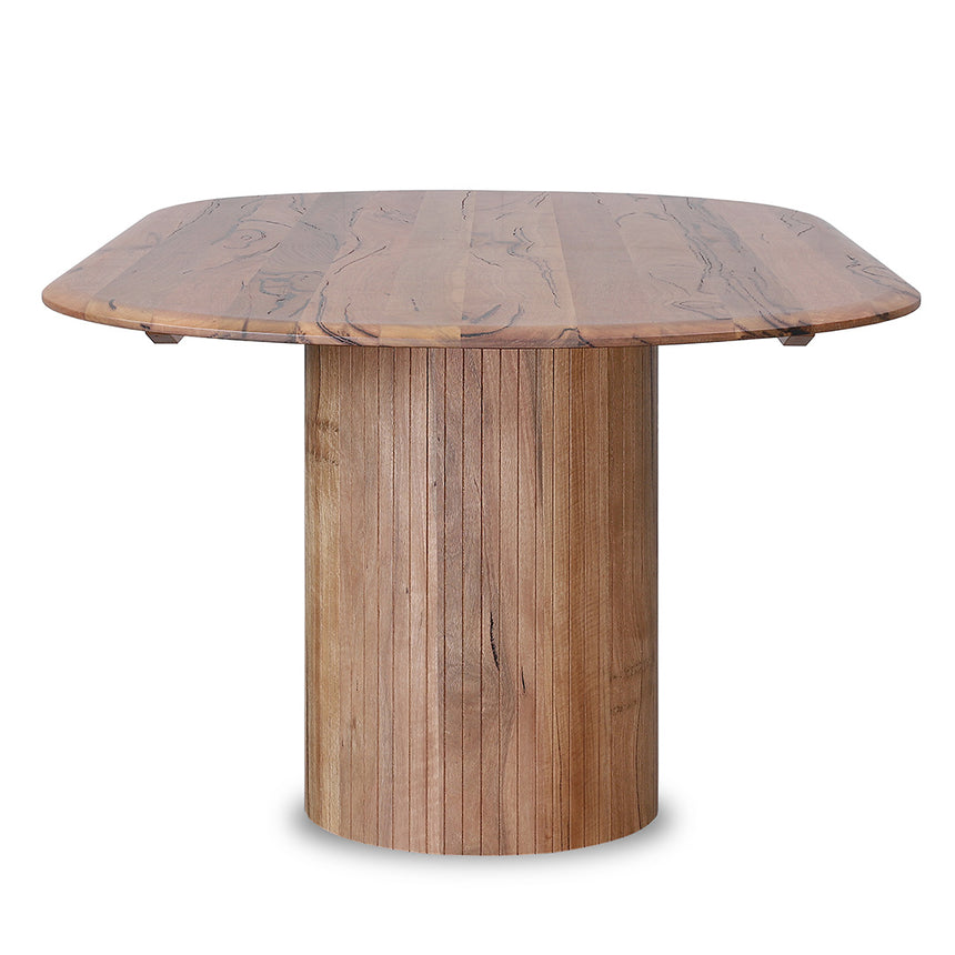 2.4m Oval Dining Table - Natural - View 3