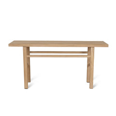 CDT8883-NA 1.8m Elm Console Table - Natural