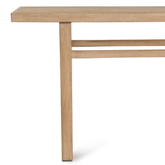 CDT8883-NA 1.8m Elm Console Table - Natural