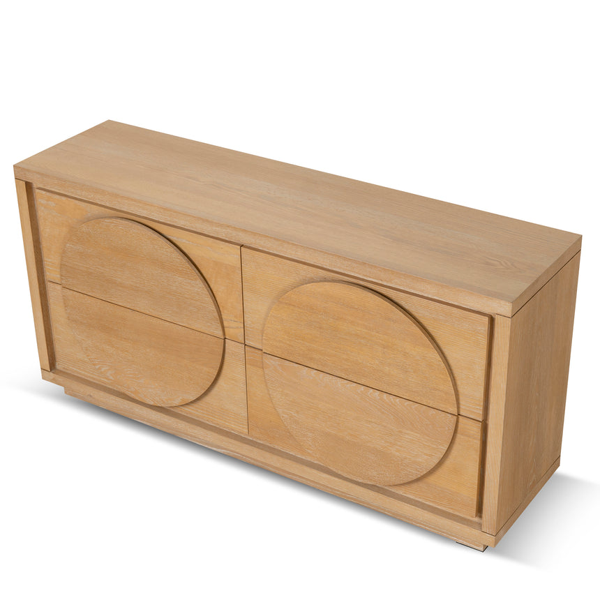 1.6m Dressing Unit - Dusty Oak - View 6