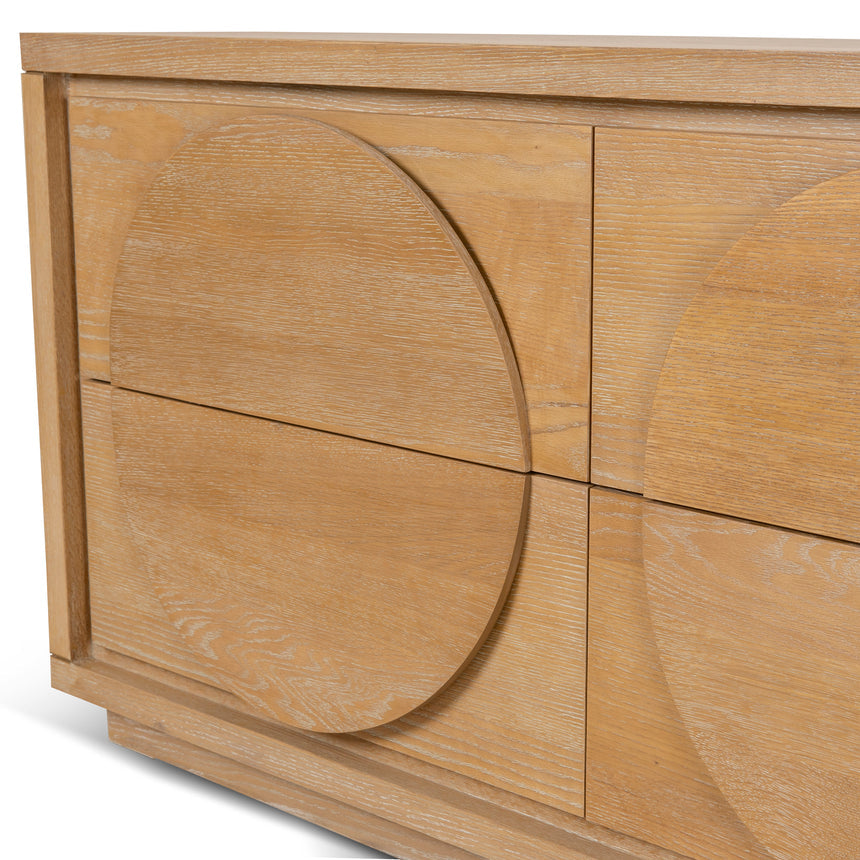 1.6m Dressing Unit - Dusty Oak - View 8
