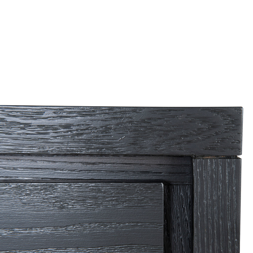 1.6m Dressing Unit - Textured Espresso Black - View 12