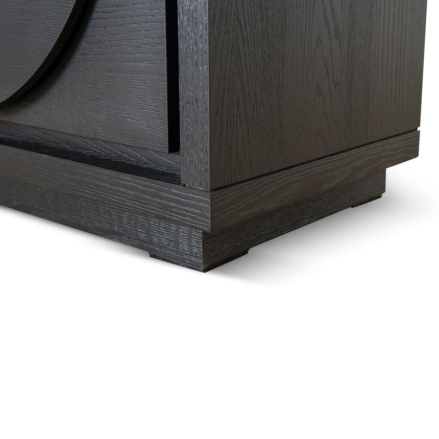 1.6m Dressing Unit - Textured Espresso Black - View 13