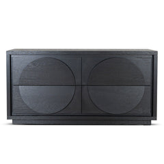 CDT8893-VA 1.6m Dressing Unit - Textured Espresso Black