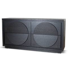 CDT8893-VA 1.6m Dressing Unit - Textured Espresso Black