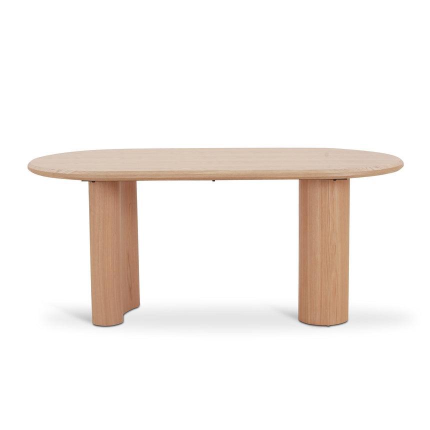 1.8m Oval Dining Table - Natural - View 2