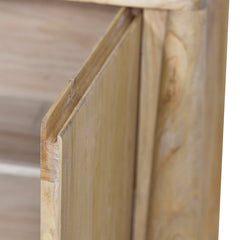 CDT8943 1.4m Storage Cabinet - Natural