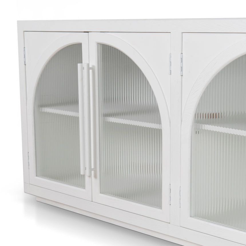 1.78m Sideboard Unit - White - View 8