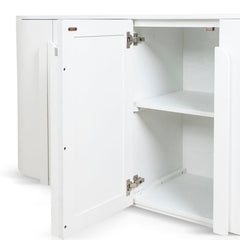 CDT8955-NI 1.6m Sideboard - Full White