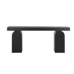 CDT8958-NI 1.9m New Elm Console Table - Full Black