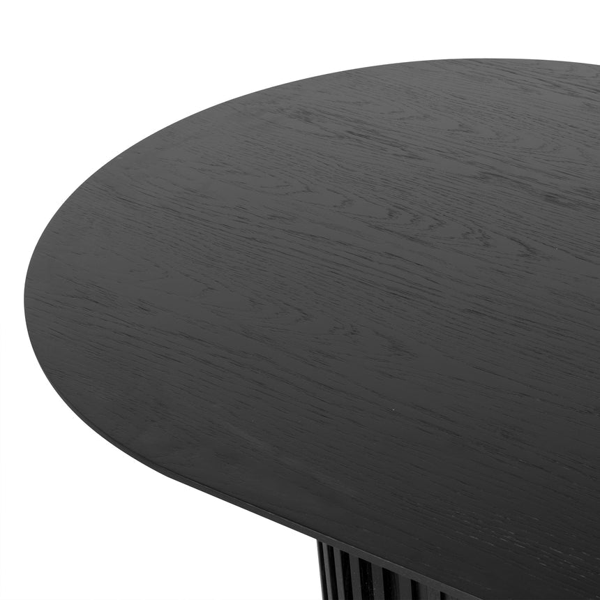 2.5m Wooden Dining Table - Black - View 9