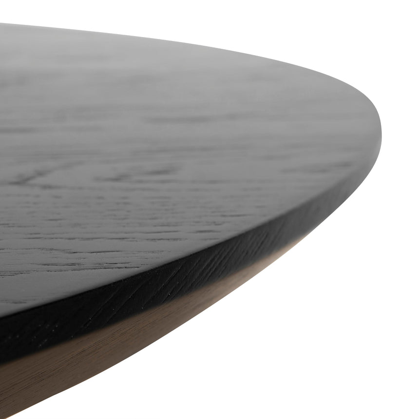 2.5m Wooden Dining Table - Black - View 10
