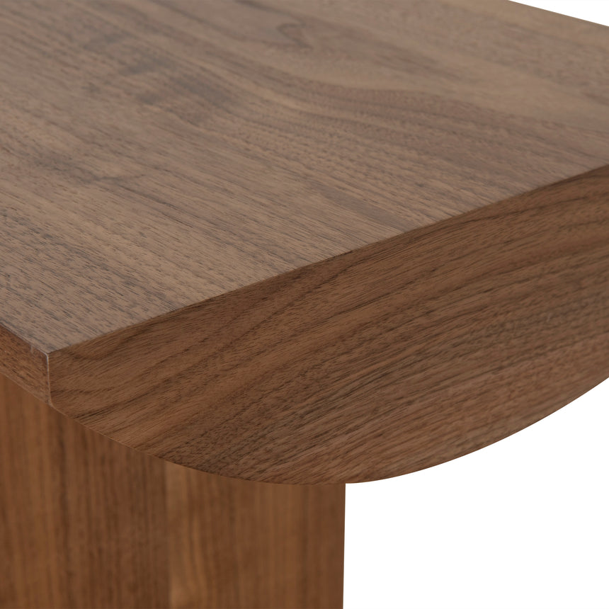 1.6m Console Table - Walnut Veneer - View 8