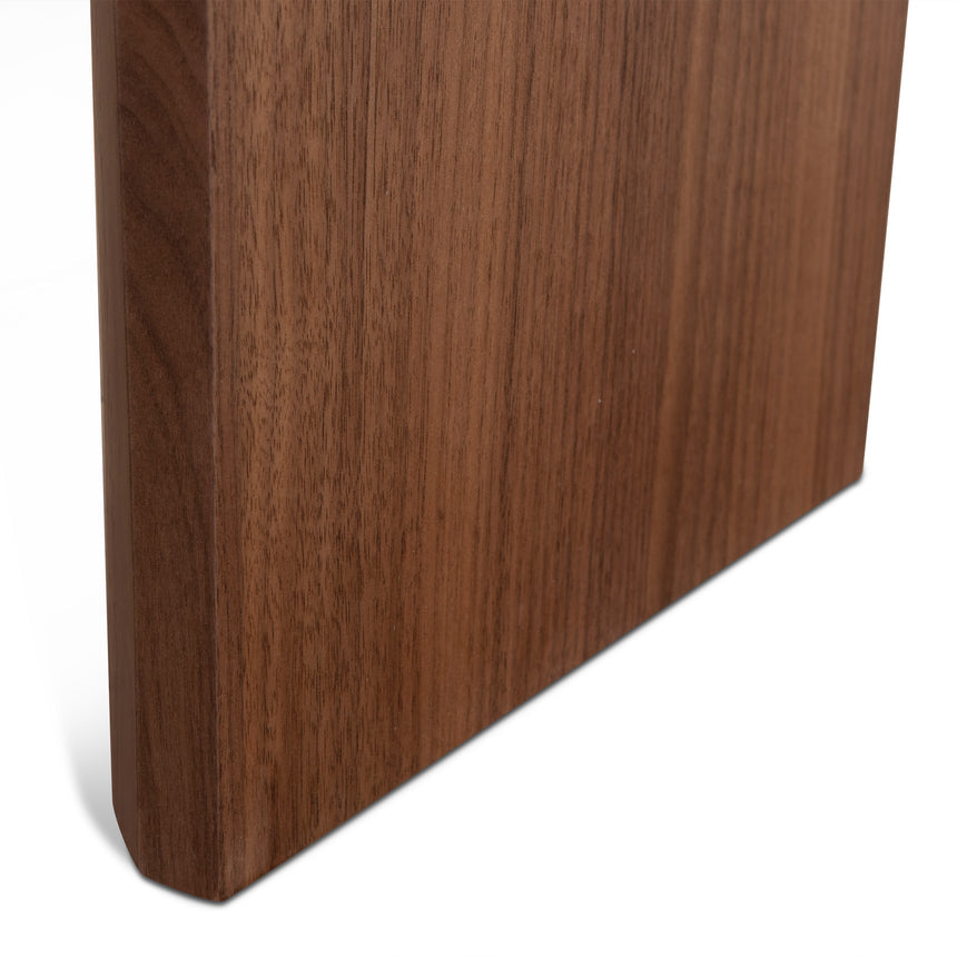 1.6m Console Table - Walnut Veneer - View 10