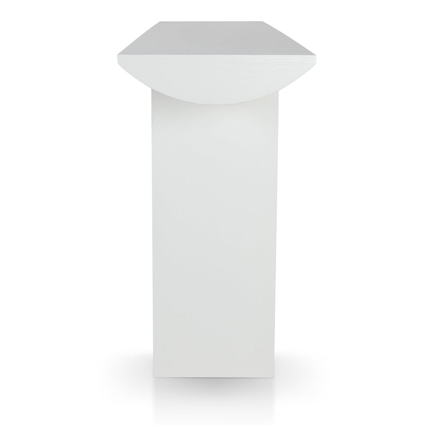 1.6m Console Table - White Oak - View 4