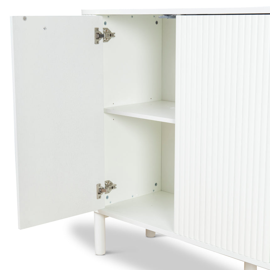 1.6m Sideboard Unit - Warm White - View 12