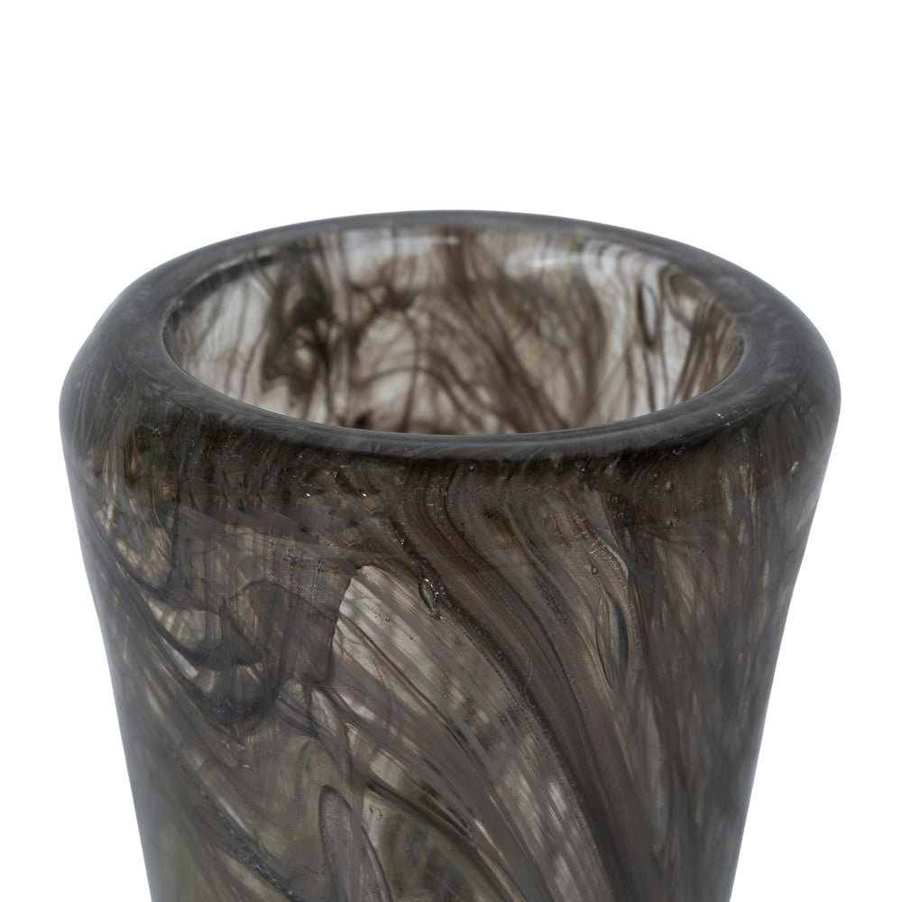 Double-Beaded Vase Style A | Natural | Myka Home - View 3