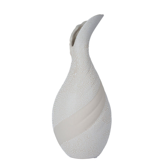 Bead-Dot Gooseneck Vase Style B | Myka Home