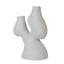 Bead-Dot Double Head Vase Style C | Myka Home