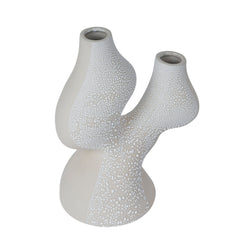 Bead-Dot Double Head Vase Style C | Myka Home