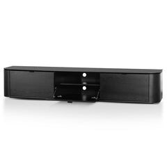 CTV6136-CN 2.4m TV Entertainment Unit - Black Oak