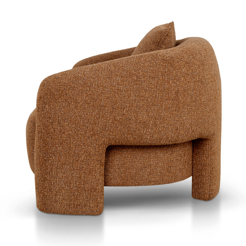 Armchair - Coral Orange - View 4