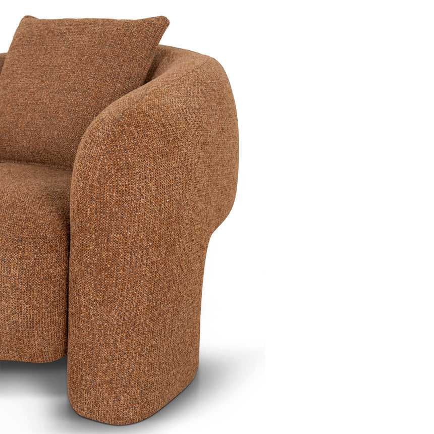 Armchair - Coral Orange - View 9
