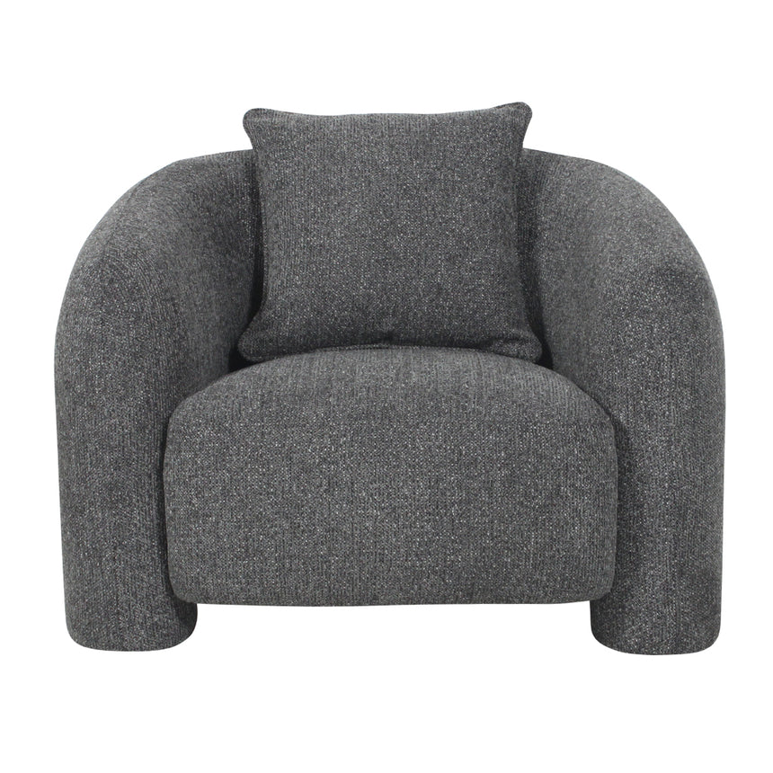 Armchair - Coral Charcoal - View 3