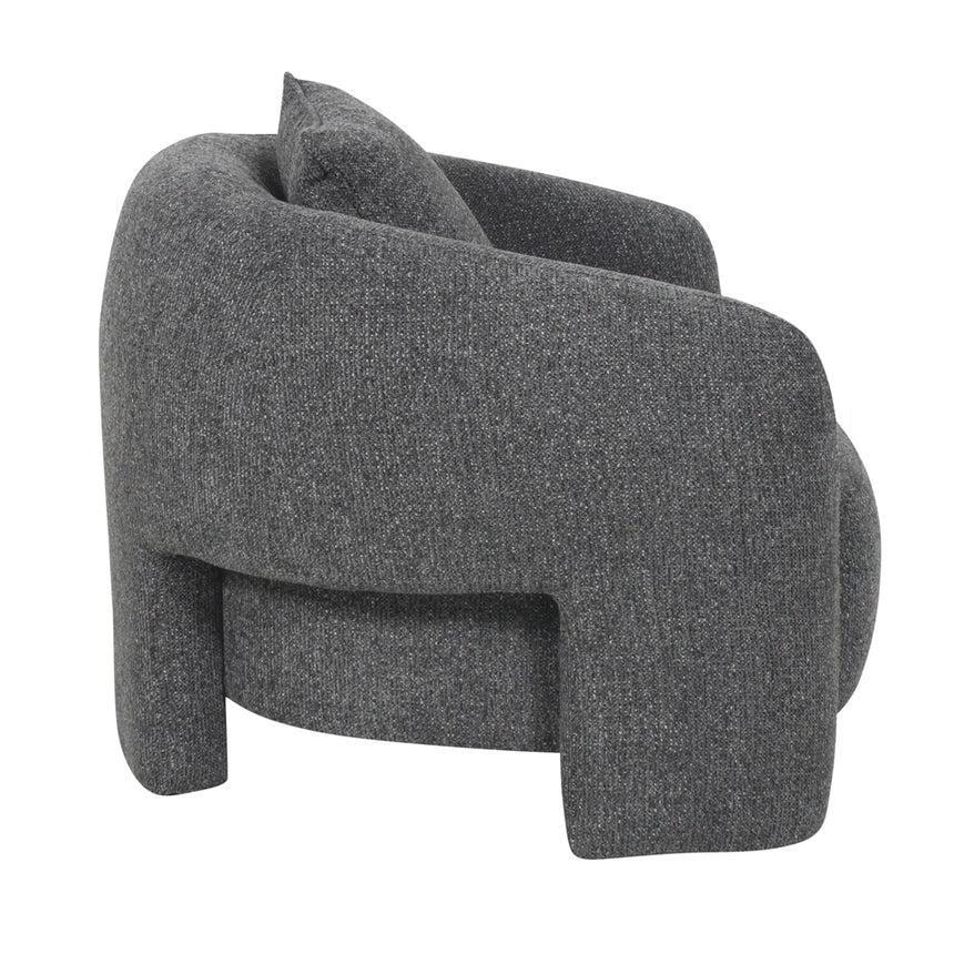 Armchair - Coral Charcoal - View 4