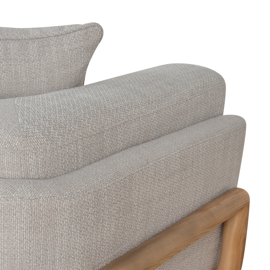 3 Seater Sofa - Beige Linen - View 12