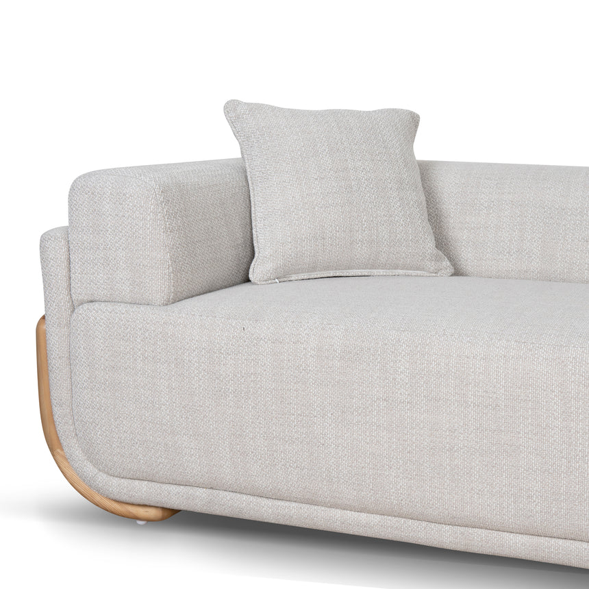 3 Seater Sofa - Beige Linen - View 7