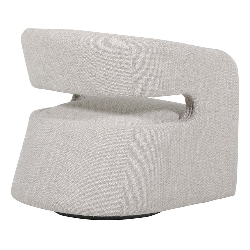 Armchair - Beige Linen - View 4