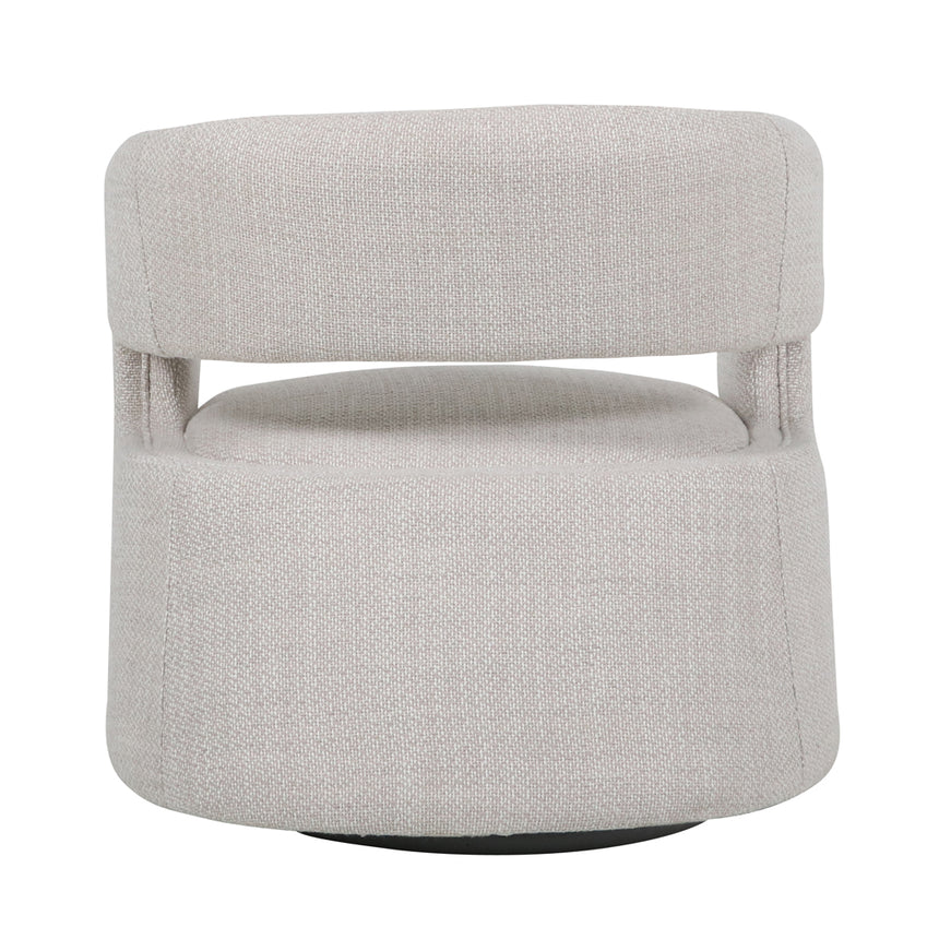 Armchair - Beige Linen - View 5