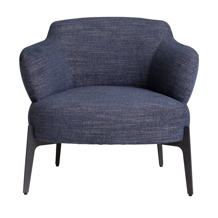Fabric Armchair - Celadon Blue - View 2
