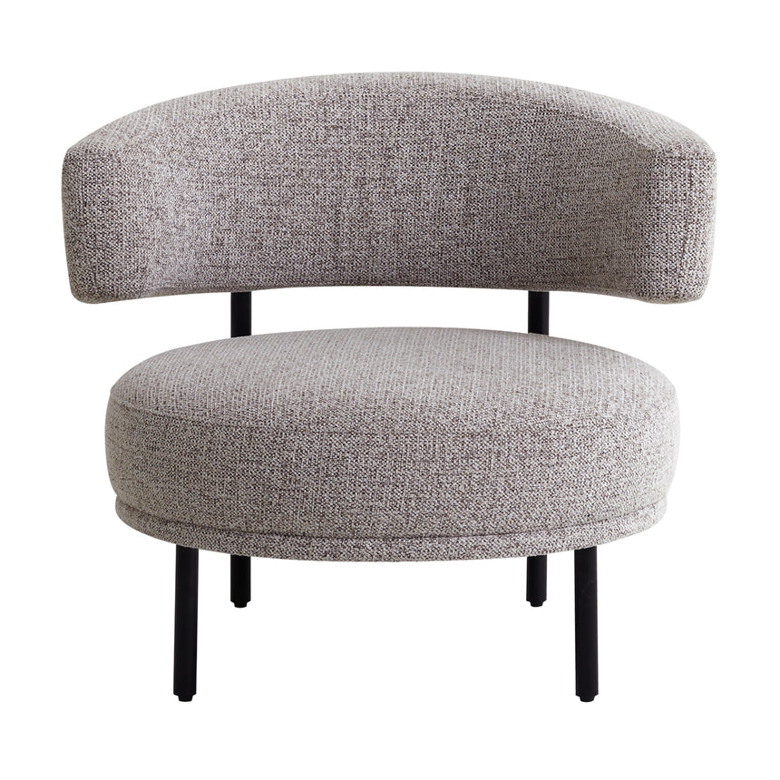 Fabric Armchair - Mountain Grey - View 2
