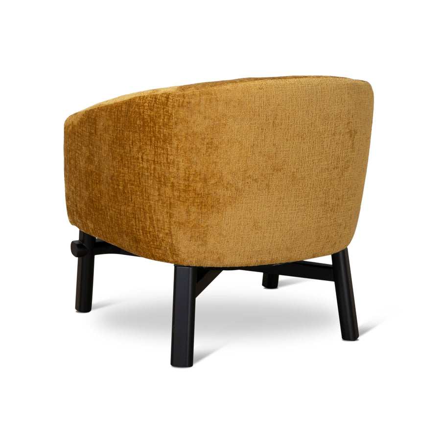 Fabric Armchair - Ochre - View 4