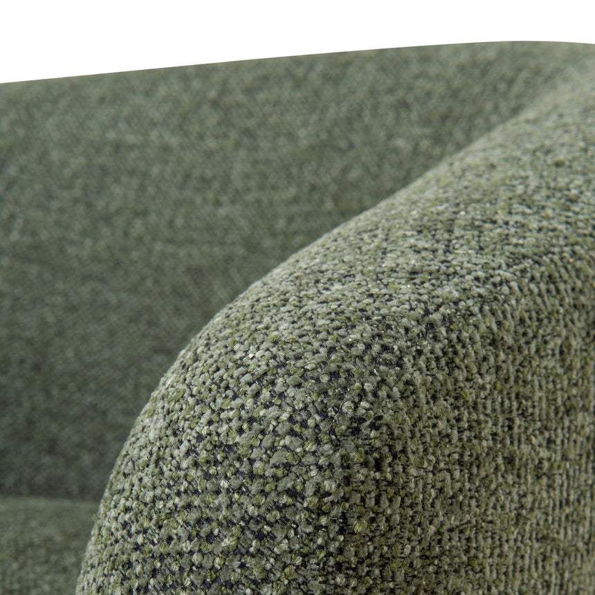 Fabric Armchair - Coral Dark Green - View 10