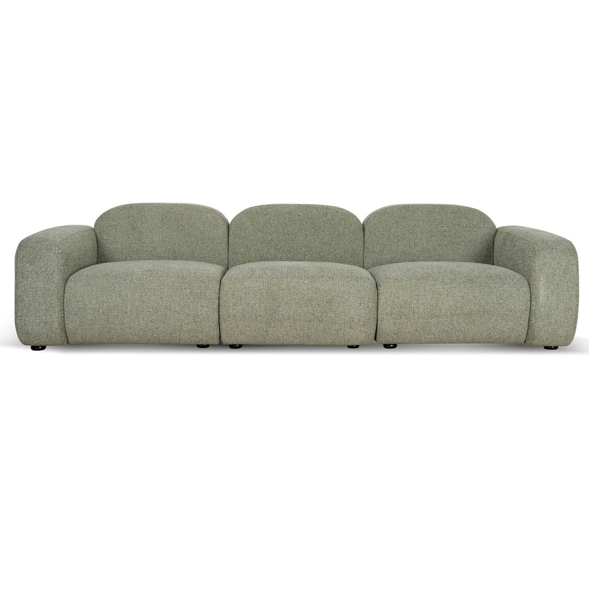 4 Seater Sofa - Coral Light Green - View 3