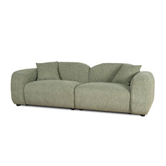 CLC10089-OLS 3 Seater Sofa - Coral Light Green