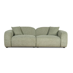 CLC10089-OLS 3 Seater Sofa - Coral Light Green