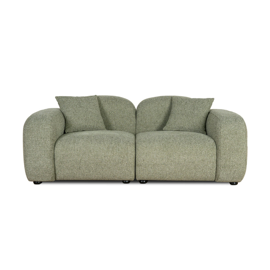 2 Seater Sofa - Coral Light Green - View 3